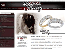 Tablet Screenshot of boysonjewelry.com